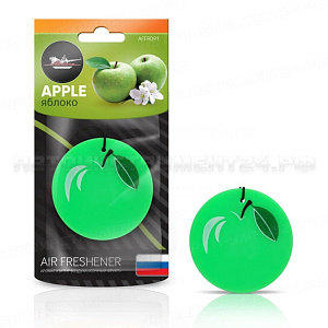 Ароматизатор подвесной пластик "Сочный фрукт" яблоко AIRLINE, AFFR091